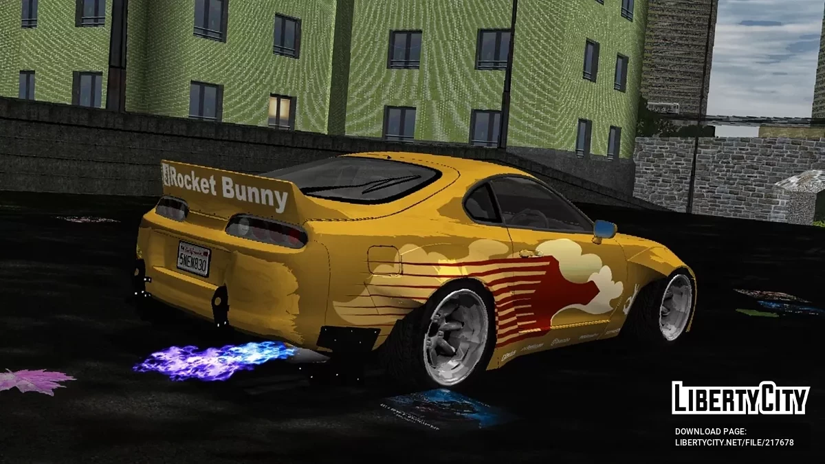 Toyota Supra Rocket Bunny / GTA 3 (iOS, Android)