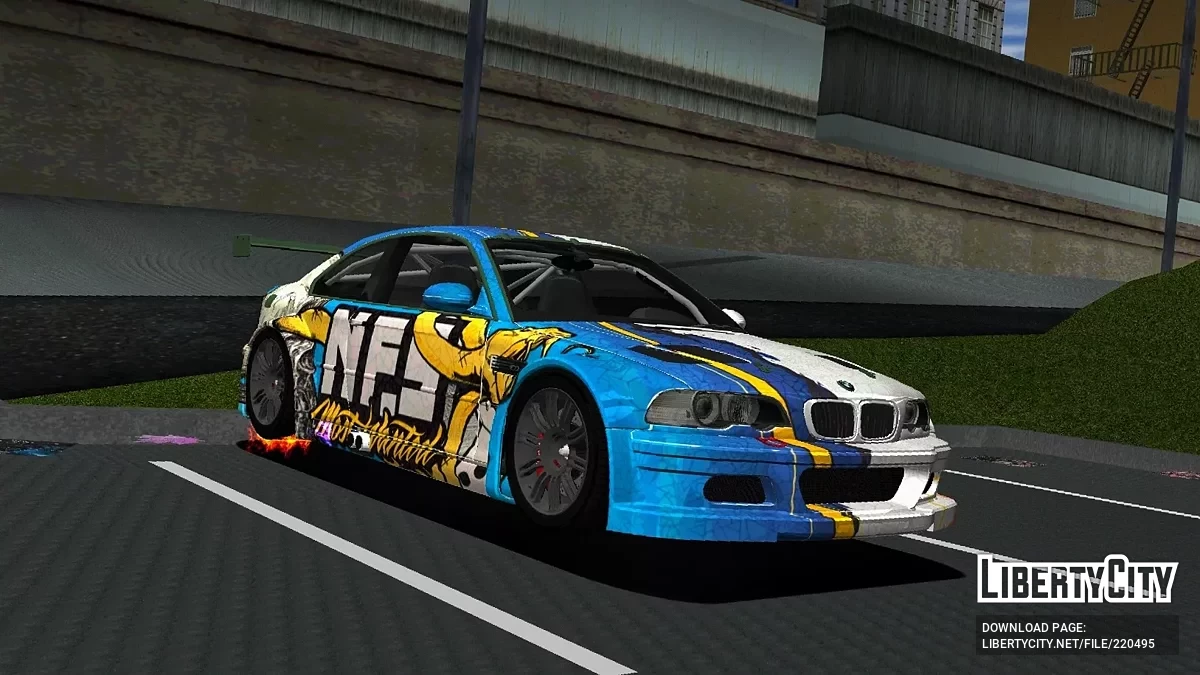 BMW M3 GTR [E46] 2004 / GTA 3 (iOS, Android)