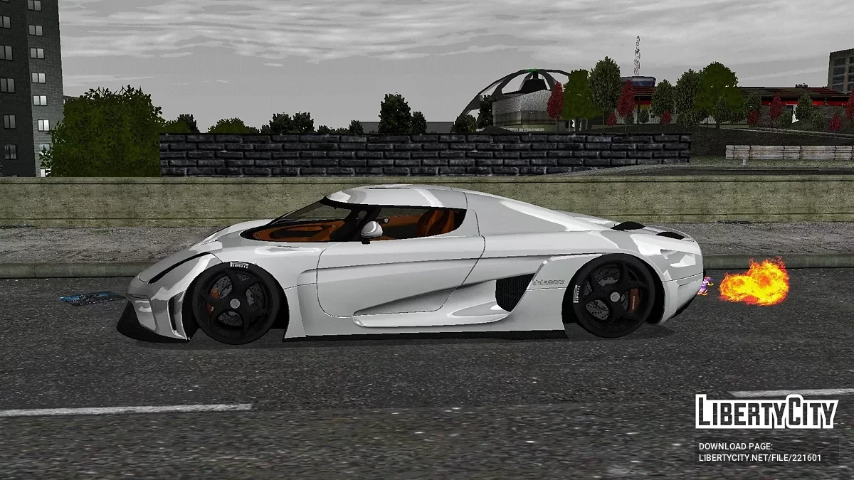 Koenigsegg Regera 2015 / GTA 3 (iOS, Android)