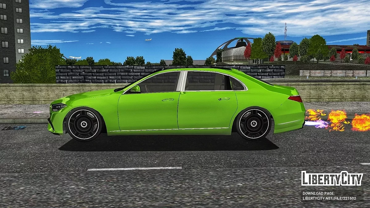 Mercedes-Benz S-class W223 AMG / GTA 3 (iOS, Android)