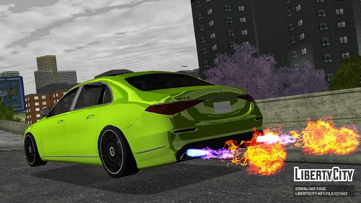 Mercedes-Benz S-class W223 AMG / GTA 3 (iOS, Android)