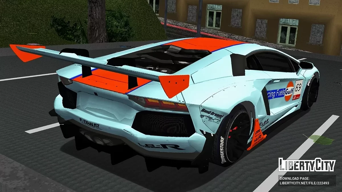 Lamborghini Aventador LP700-4 Liberty Walk Limited Edition 2011 / GTA 3 (iOS, Android)