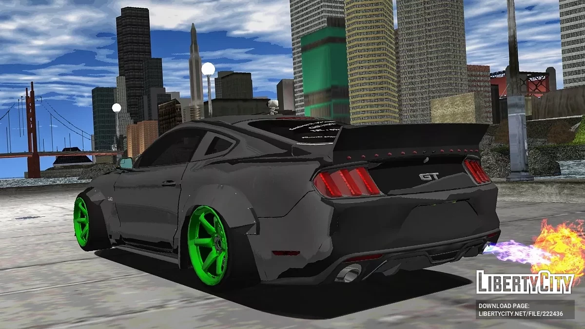 2015 Ford Mustang Monster Edition / GTA 3 (iOS, Android)