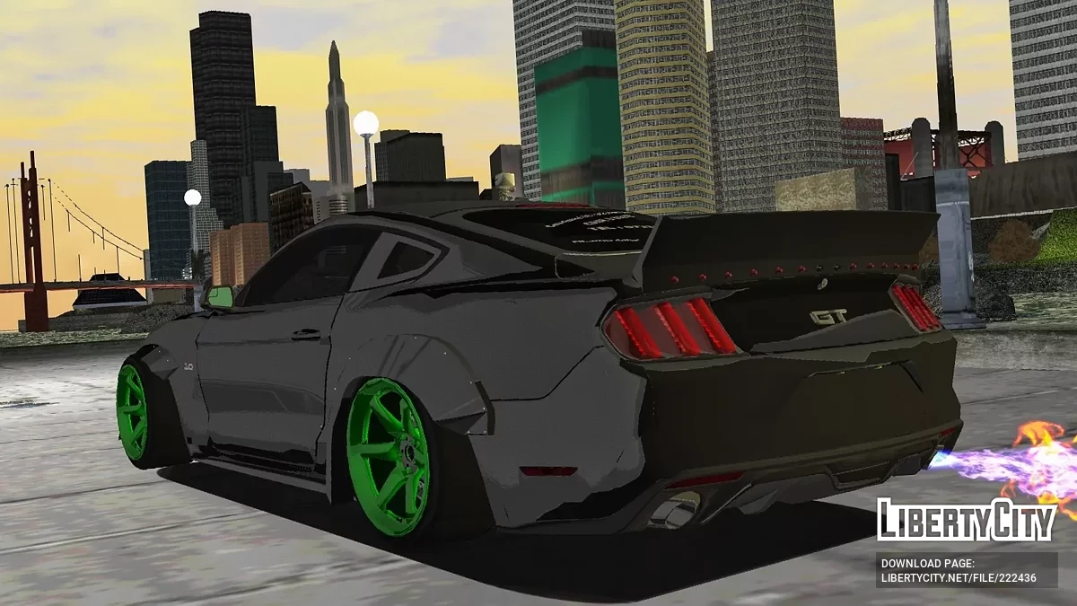 2015 Ford Mustang Monster Edition / GTA 3 (iOS, Android)
