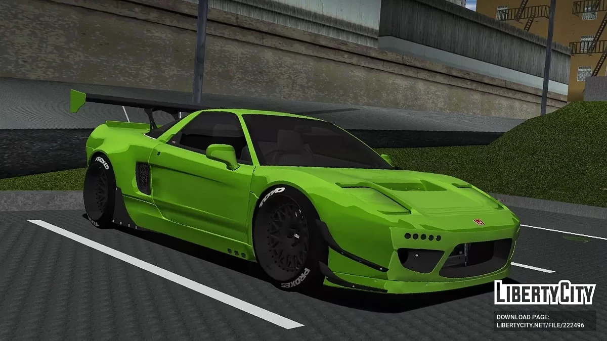 Honda NSX-R '92 Rocket Bunny / GTA 3 (iOS, Android)