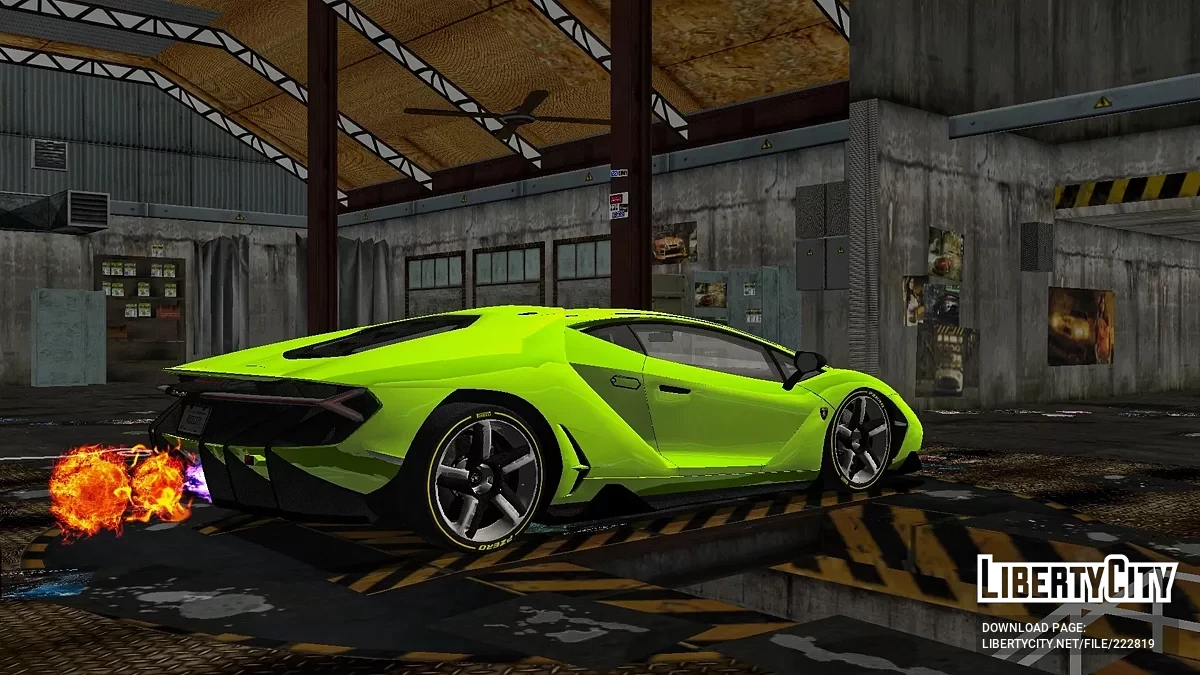 Lamborghini Centenario LP770-4 / GTA 3 (iOS, Android)