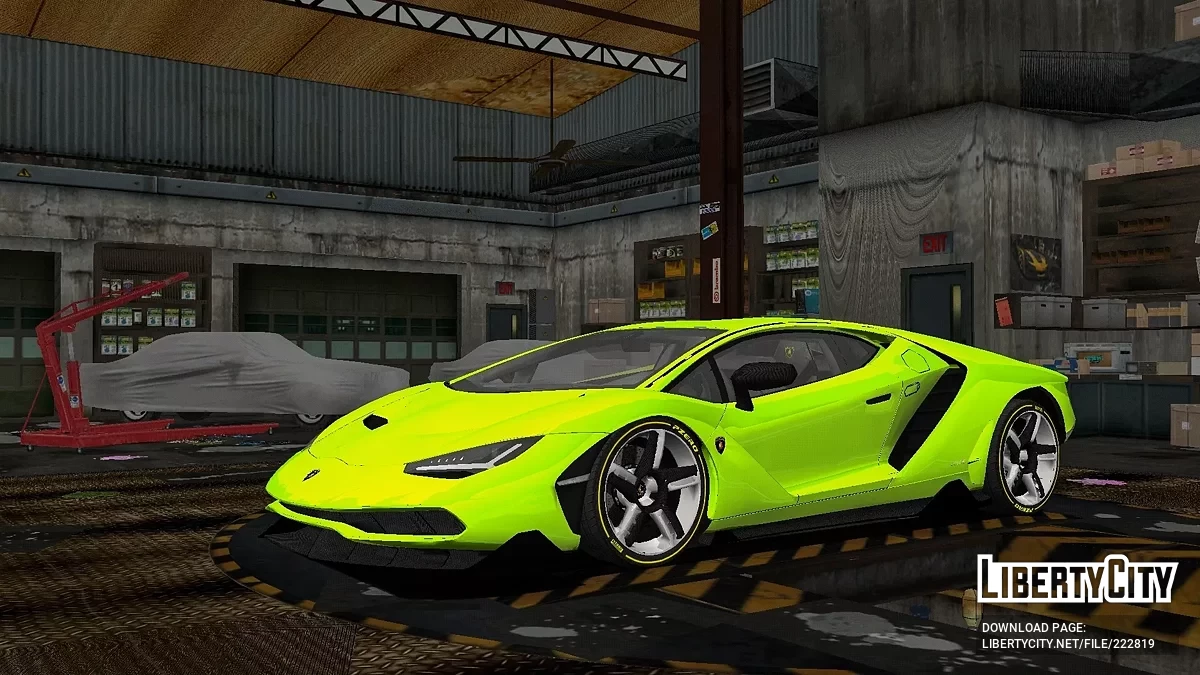 Lamborghini Centenario LP770-4 / GTA 3 (iOS, Android)