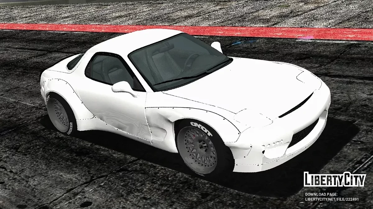 Mazda RX-7 Series III [FD] '97 Rocket Bunny / GTA 3 (iOS, Android)