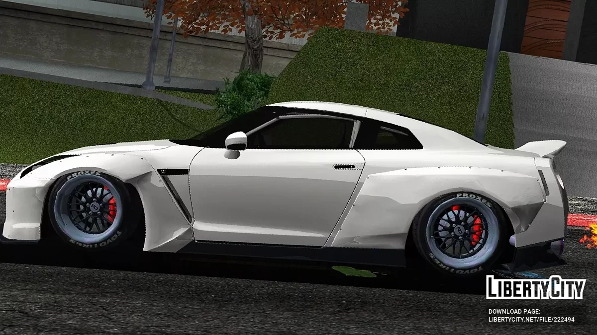 Nissan GTR R35 Pandem Rocket Bunny / GTA 3 (iOS, Android)