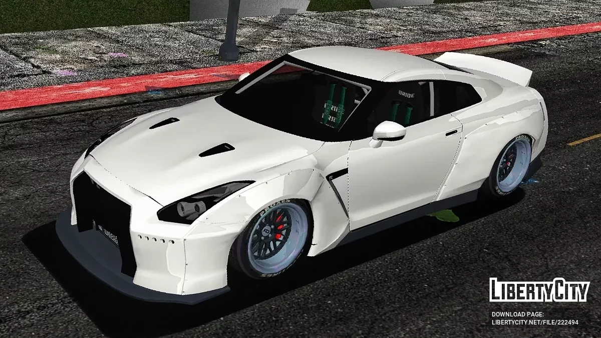 Nissan GTR R35 Pandem Rocket Bunny / GTA 3 (iOS, Android)