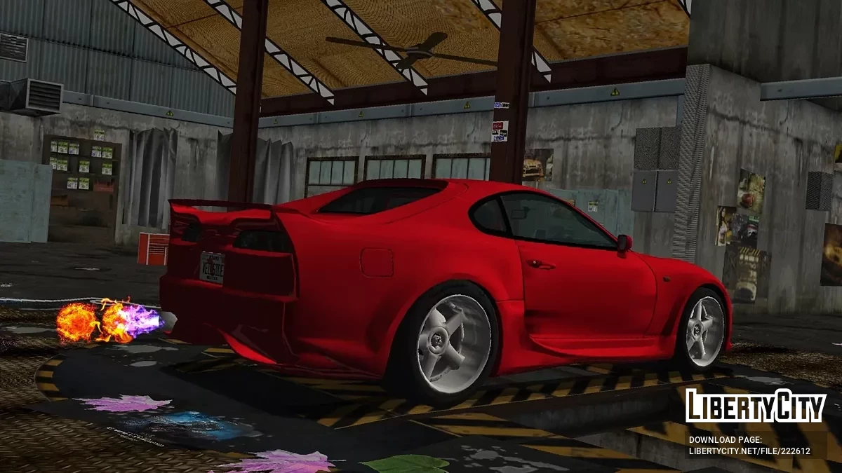 Toyota Supra Mk.IV '94 / GTA 3 (iOS, Android)