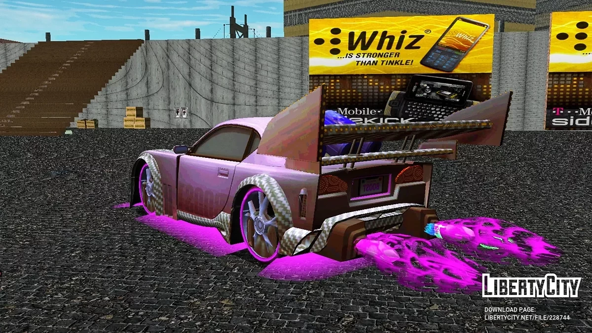 Набір автомобілів Disney Pixar Tuner / GTA 3 (iOS, Android)