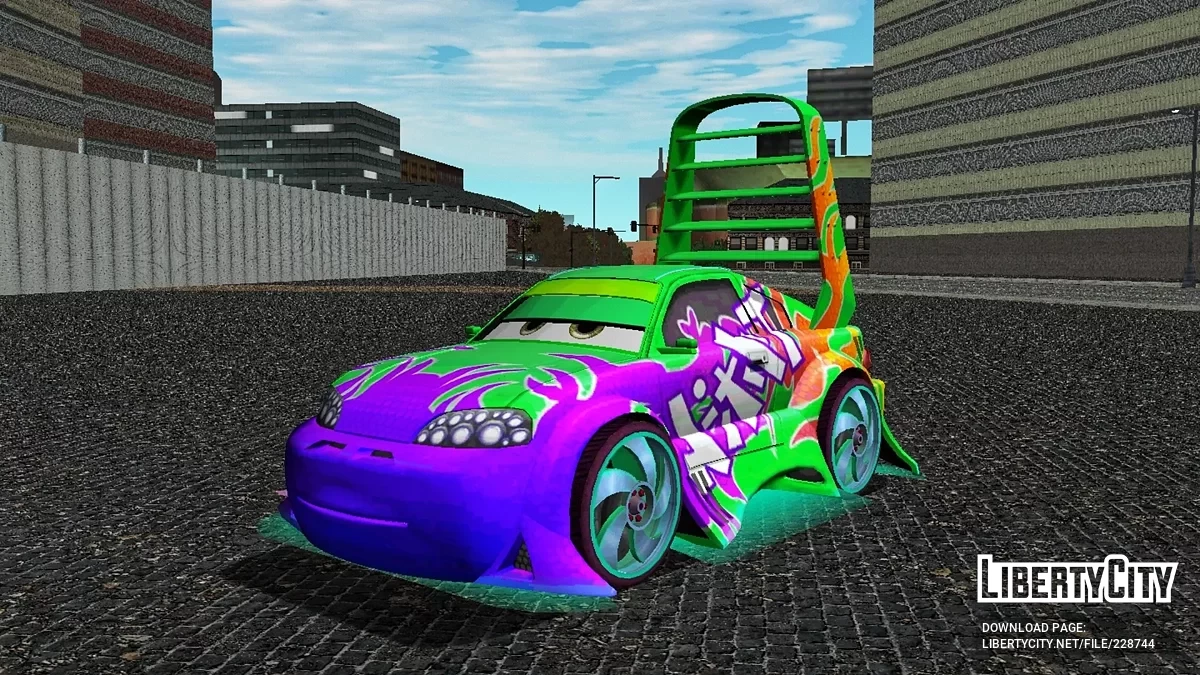 Набір автомобілів Disney Pixar Tuner / GTA 3 (iOS, Android)