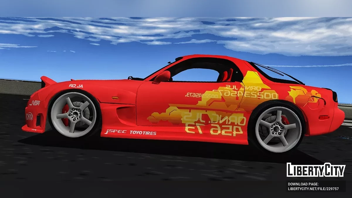 1993 Mazda RX-7 FD / GTA 3 (iOS, Android)