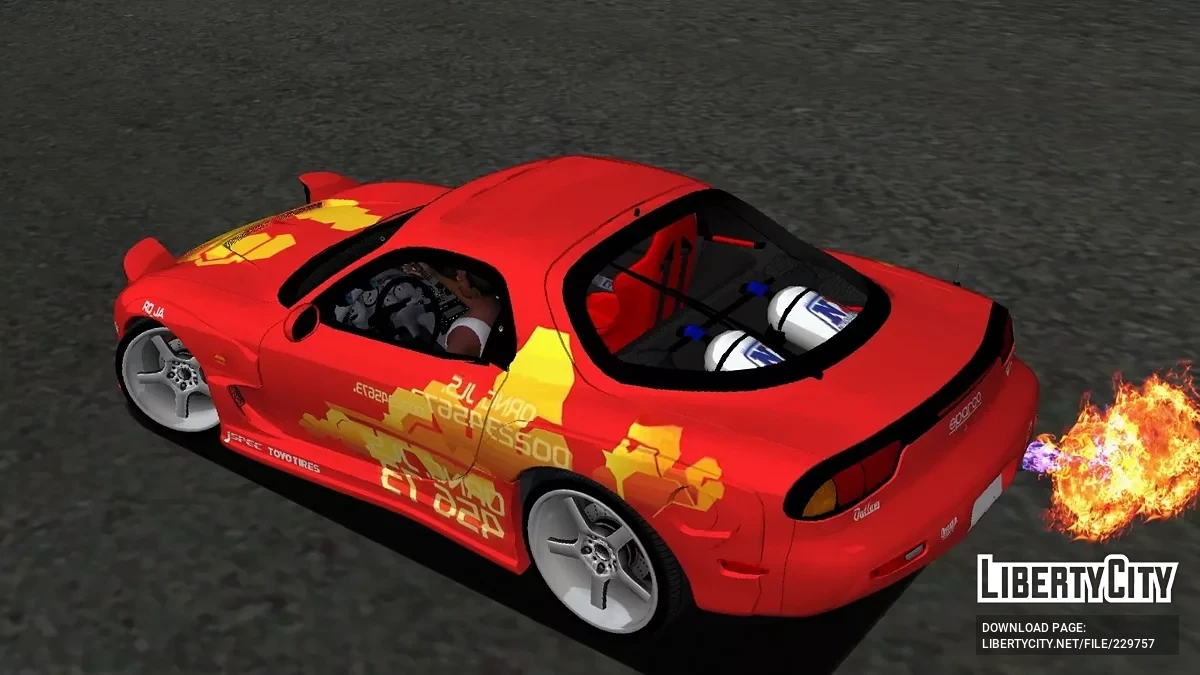 1993 Mazda RX-7 FD / GTA 3 (iOS, Android)