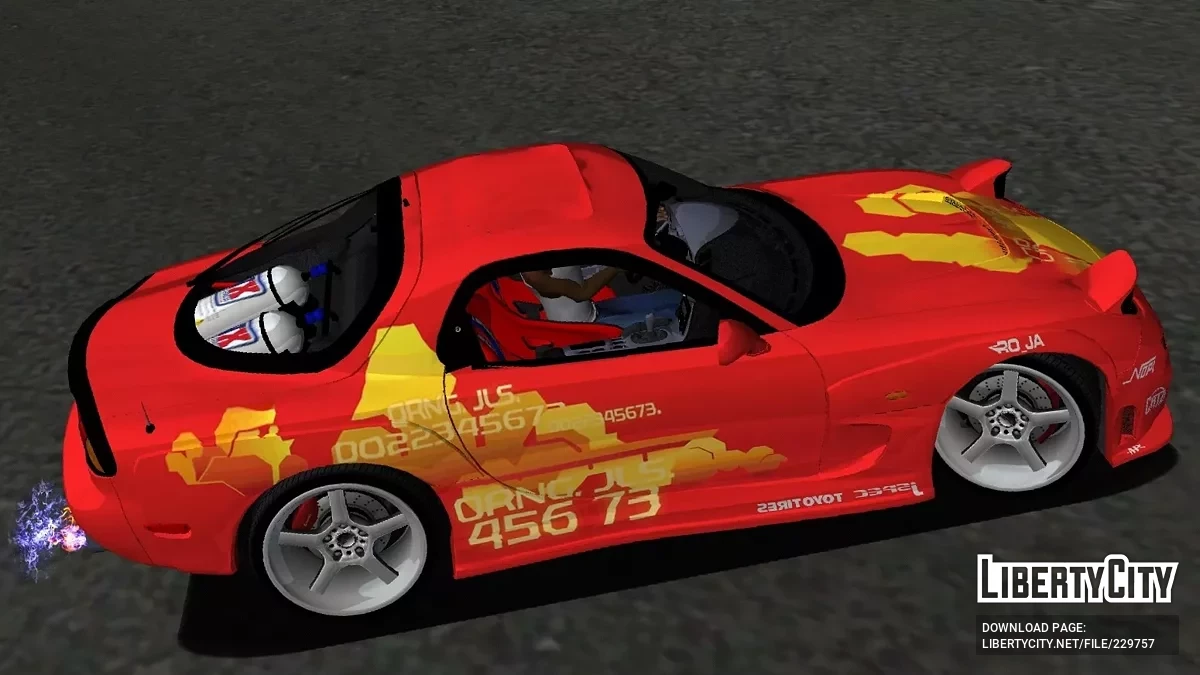 1993 Mazda RX-7 FD / GTA 3 (iOS, Android)
