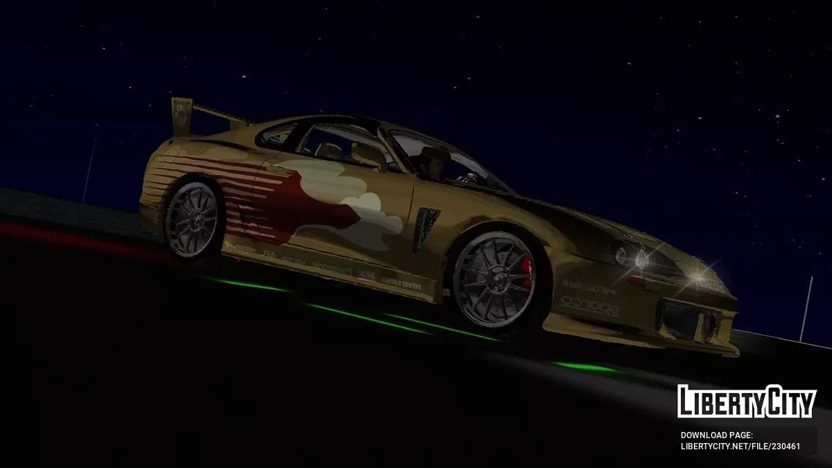 1993 Toyota Supra Turbo Mk IV / GTA 3 (iOS, Android)