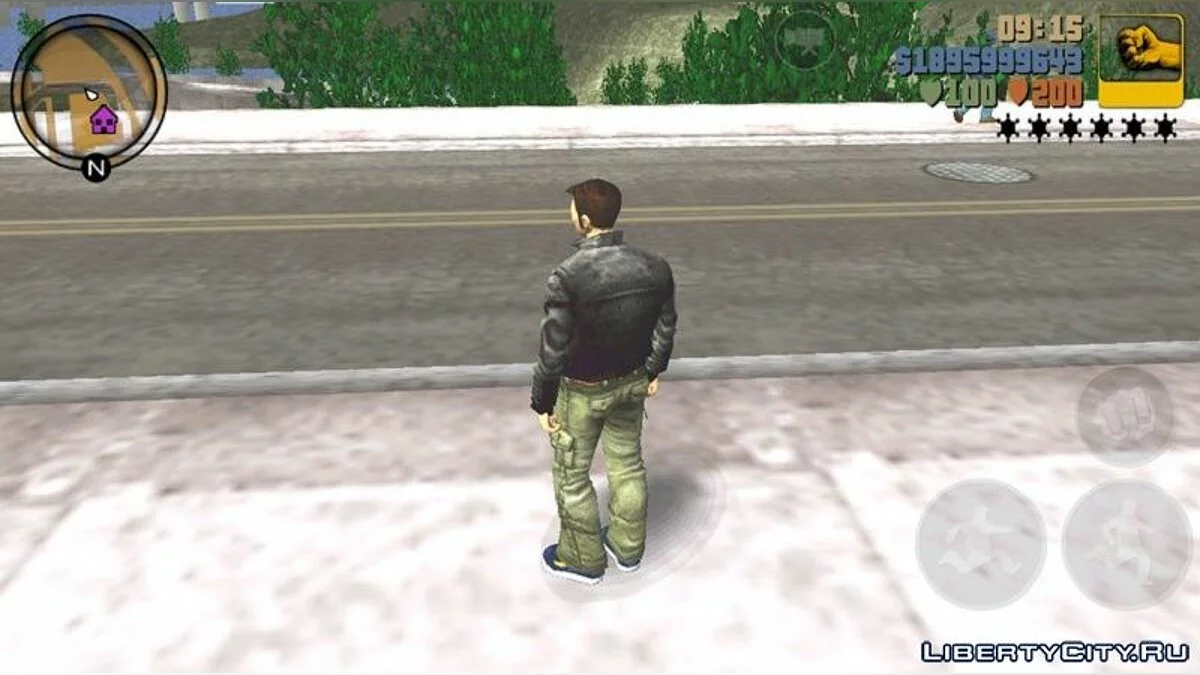 Summer in GTA 3 / GTA 3 (iOS, Android)