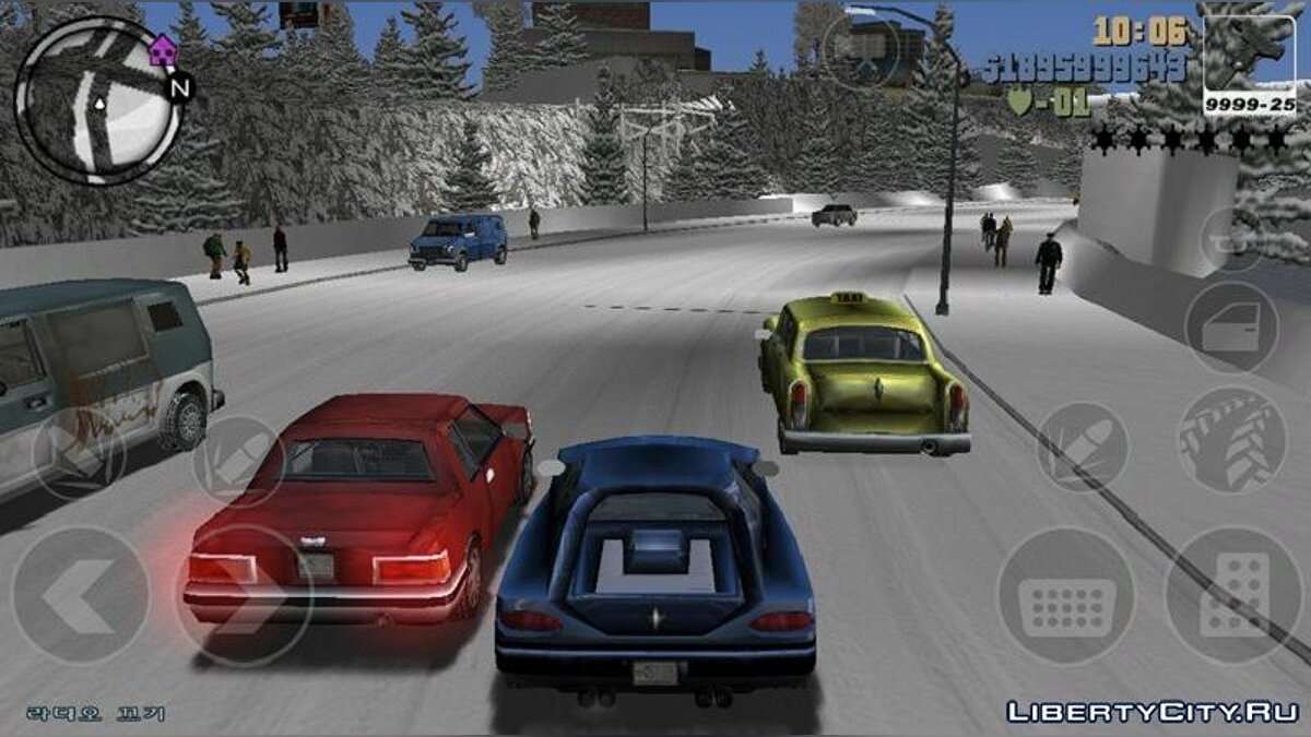 Download Real winter in GTA 3 for GTA 3 (iOS, Android)