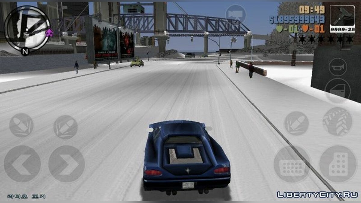 Download Real winter in GTA 3 for GTA 3 (iOS, Android)