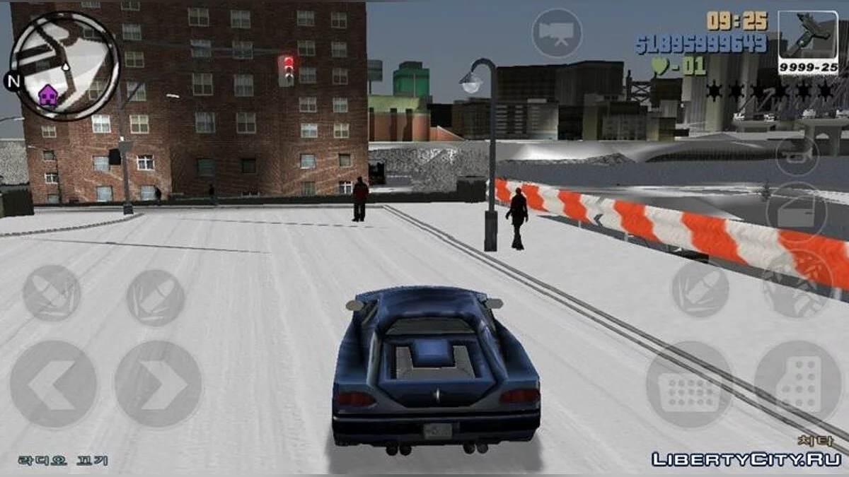 True Winter in GTA 3 / GTA 3 (iOS, Android)