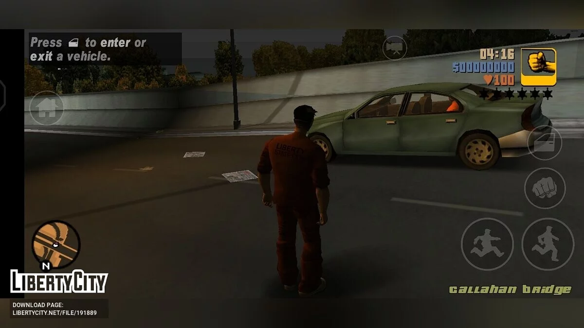Modpack GTA 3 PC version for Android / GTA 3 (iOS, Android)