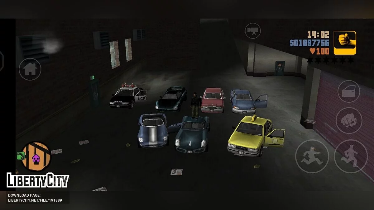 Modpack GTA 3 PC version for Android / GTA 3 (iOS, Android)