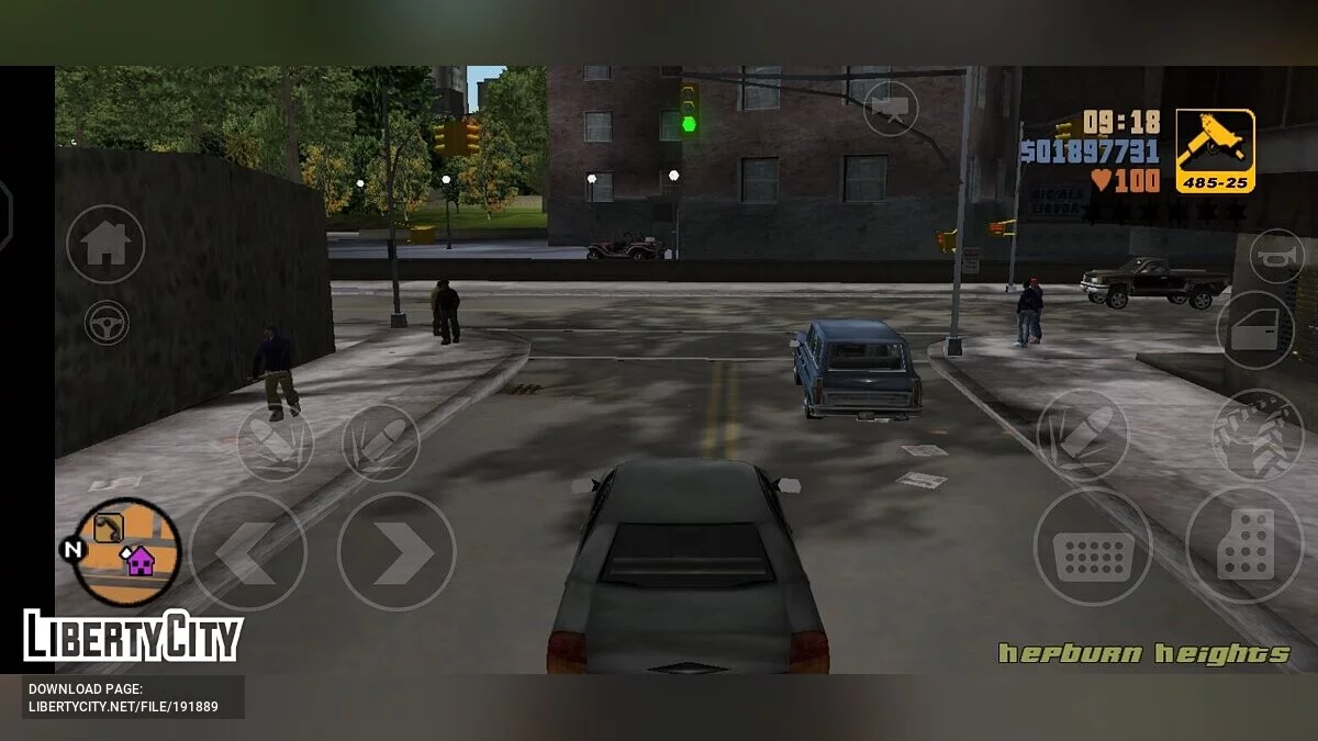 Modpack GTA 3 PC version for Android / GTA 3 (iOS, Android)