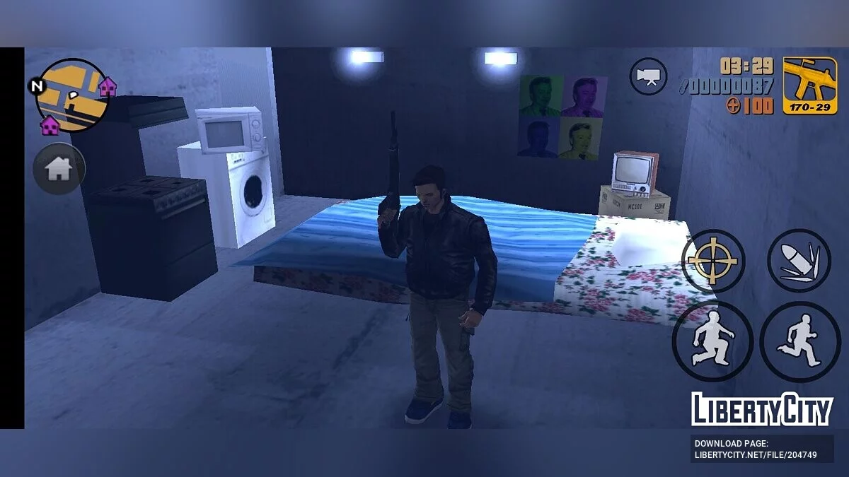 Liberty City Twenty Ten (Mobile) / GTA 3 (iOS, Android)