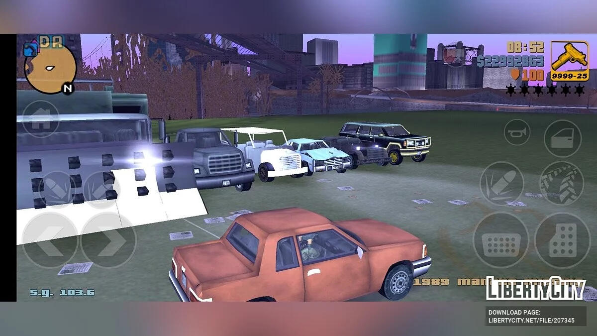 GTA: TT Mobile Port (виправлення помилок) / GTA 3 (iOS, Android)
