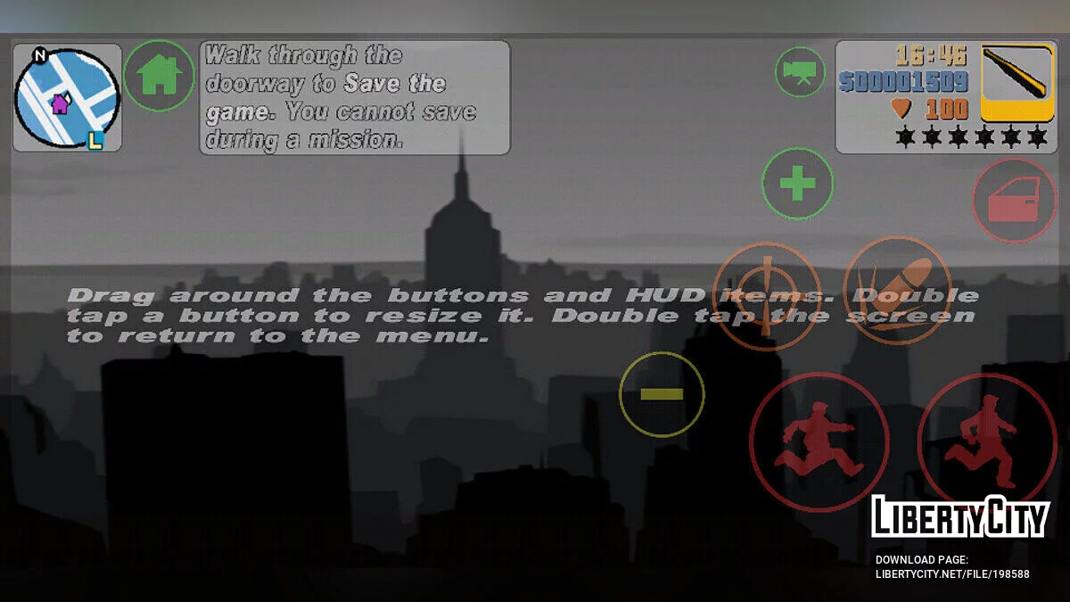GTA 3: The Definitive Edition - New Textures for the Game Menu / GTA 3 (iOS, Android)