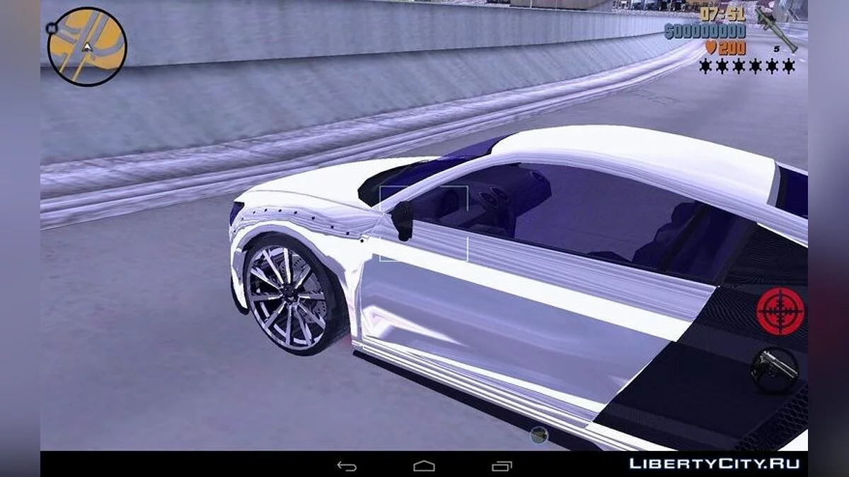 Efeitos e reflexos HD realistas / GTA 3 (iOS, Android)