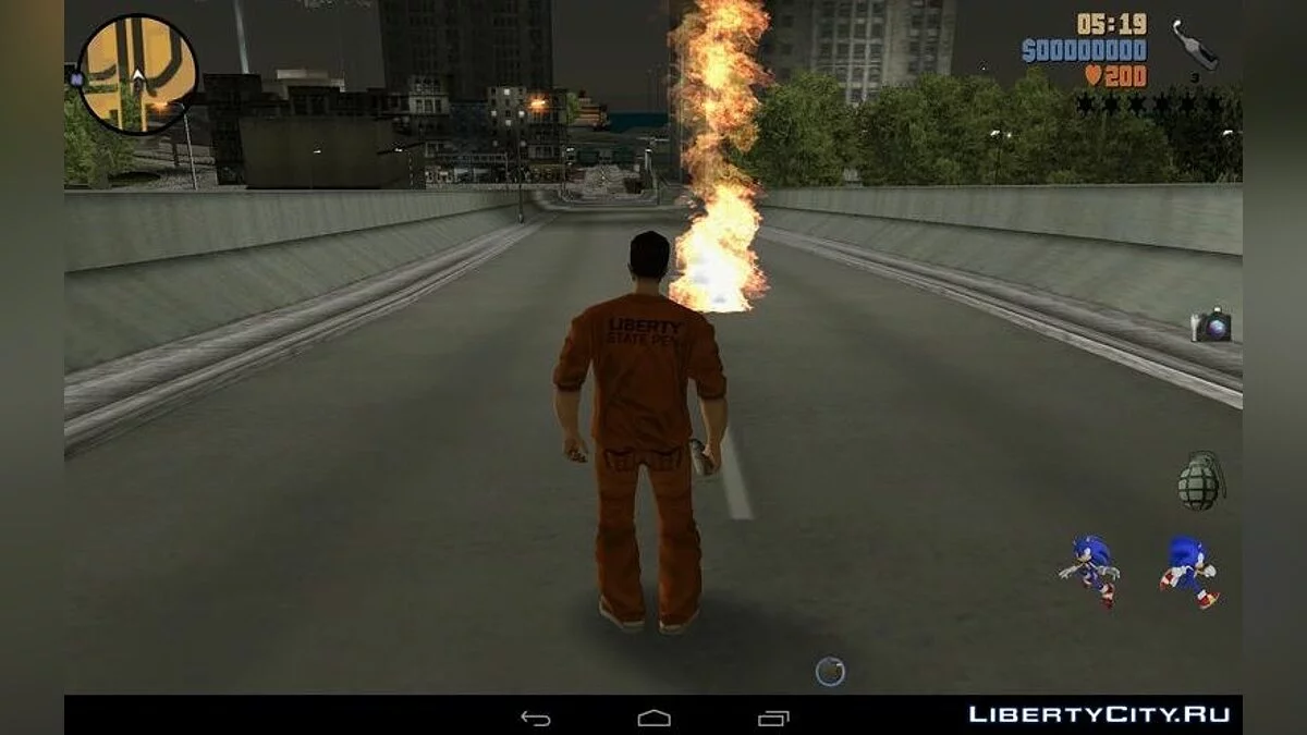 Efeitos e reflexos HD realistas / GTA 3 (iOS, Android)