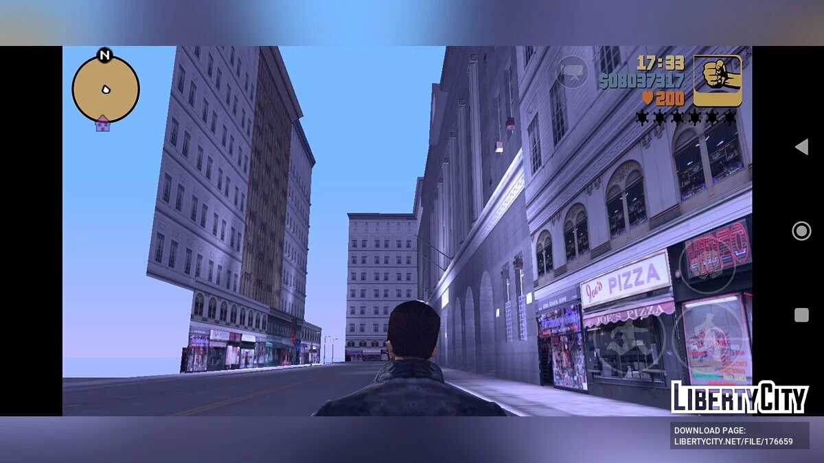 Ability to walk in Ghost Town / GTA 3 (iOS, Android)