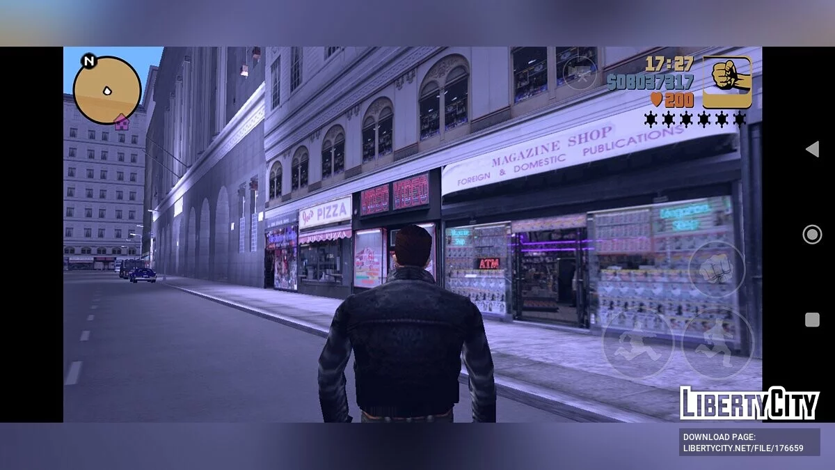 Ability to walk in Ghost Town / GTA 3 (iOS, Android)