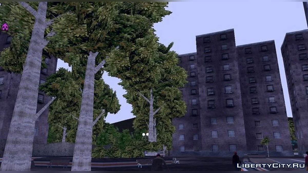 New Textures for Trees / GTA 3 (iOS, Android)
