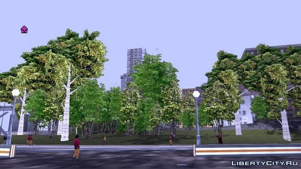 New Textures for Trees / GTA 3 (iOS, Android)