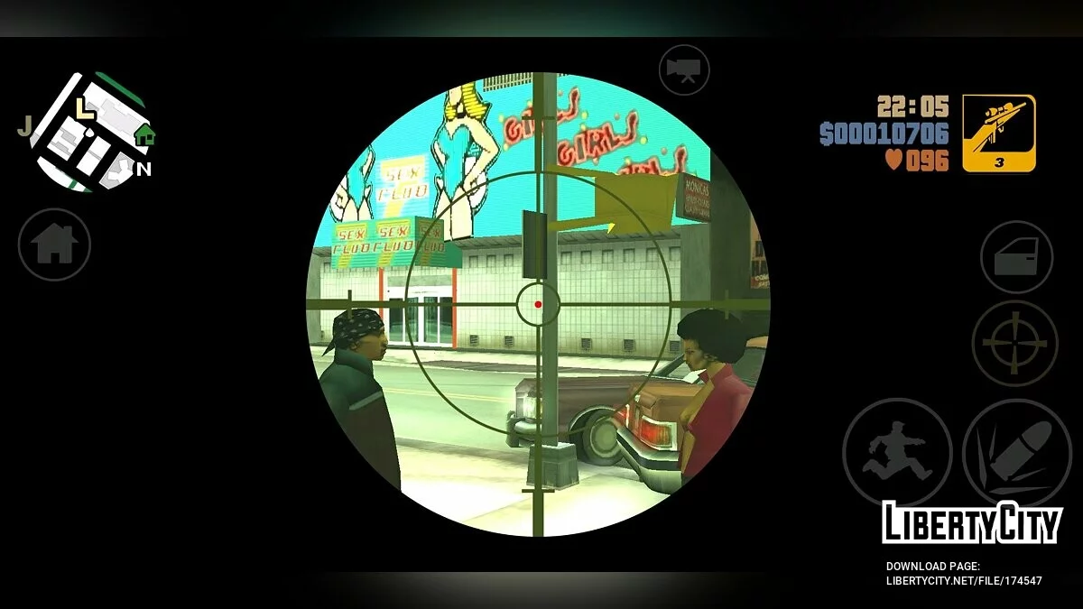 HUD Remasterisé / GTA 3 (iOS, Android)