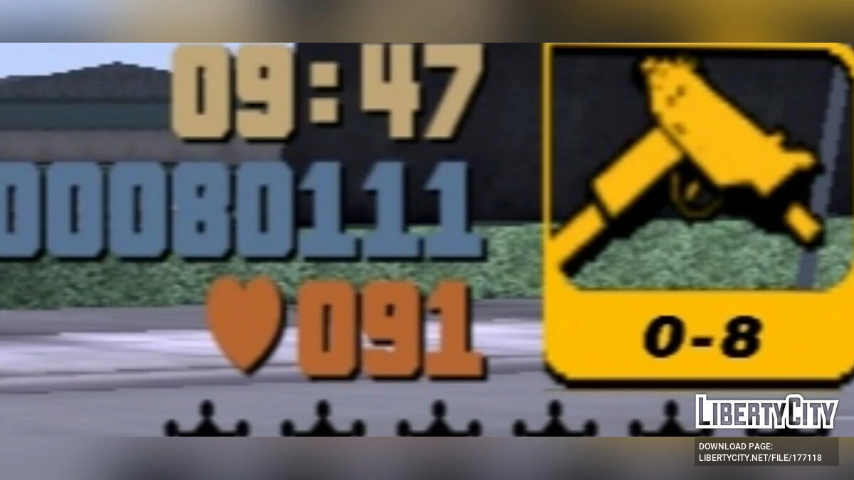 Traducción de Buka + interfaz de la versión para PC / GTA 3 (iOS, Android)