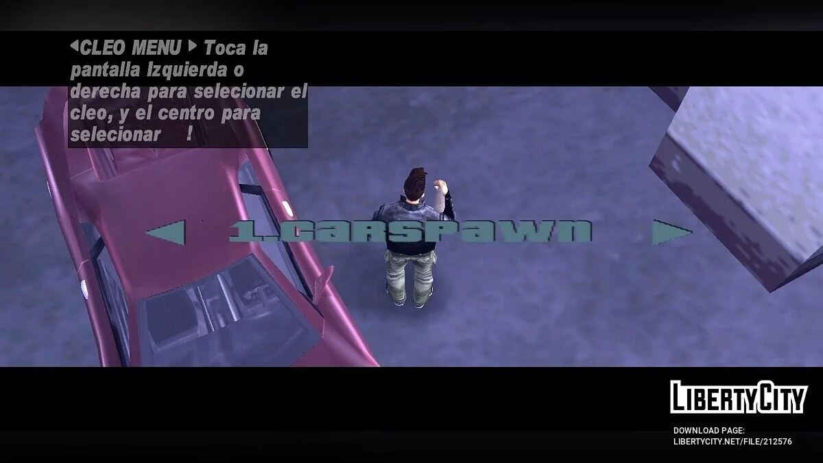 A collection of modifications for the mobile version / GTA 3 (iOS, Android)