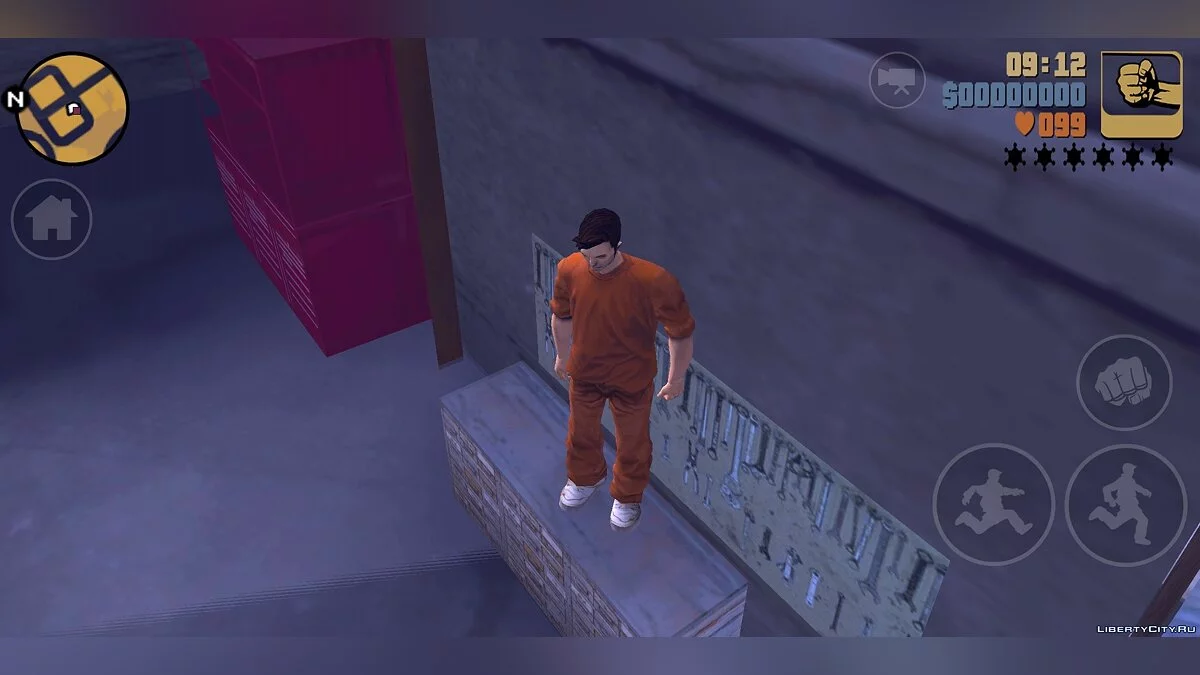 进入乔伊的车库(有碰撞) / GTA 3 (iOS, Android)