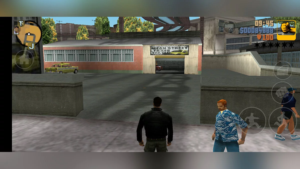 Interior of a taxi company / GTA 3 (iOS, Android)