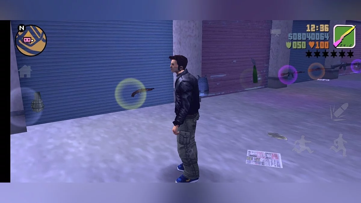 Espingarda de Cano Cortado por Xinerki / GTA 3 (iOS, Android)