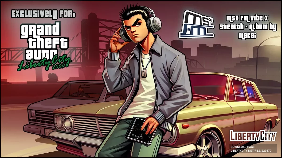 MSX FM x Makai - Stealth. Mod для iOS, Android / GTA 3 (iOS, Android)
