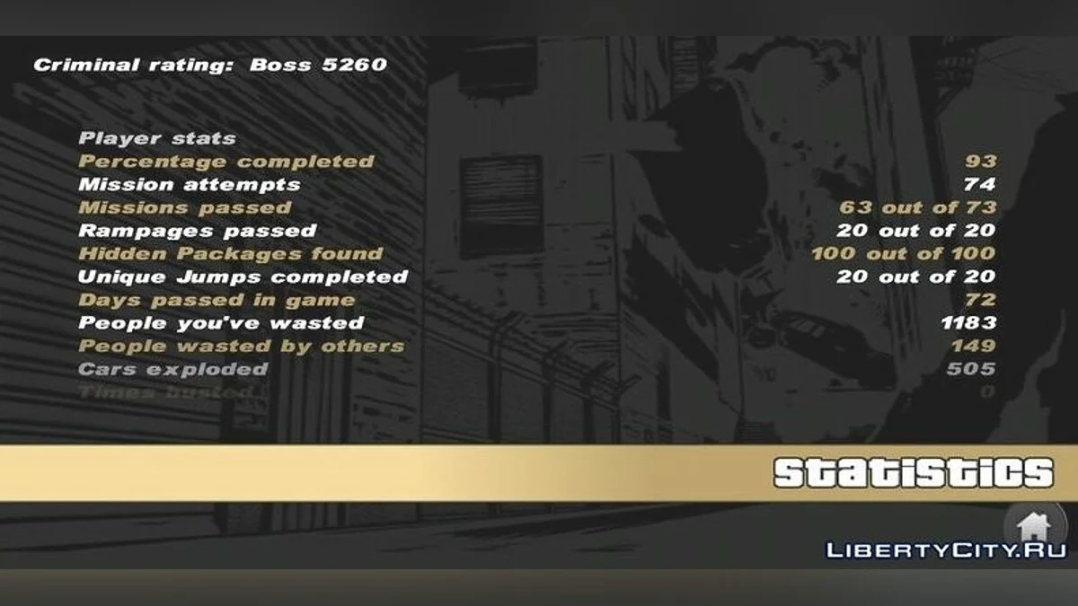 Save at 93% / GTA 3 (iOS, Android)