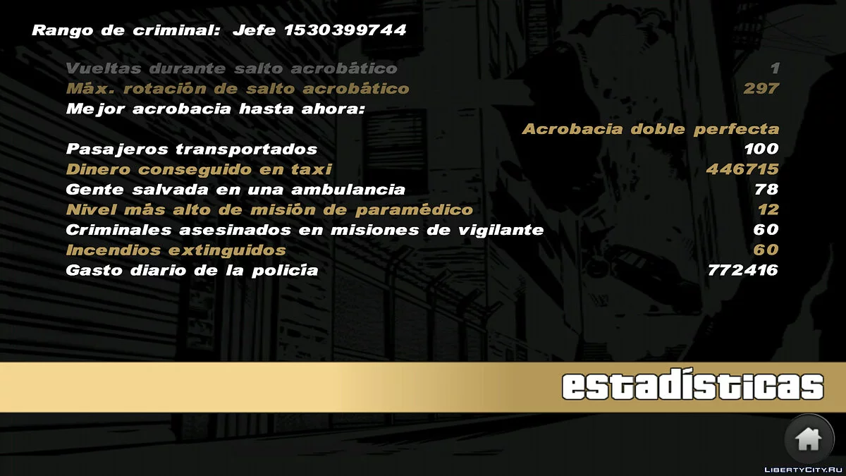 100% Збереження Рівня Кримінального Авторитета Бос Найкраще 2021 / GTA 3 (iOS, Android)