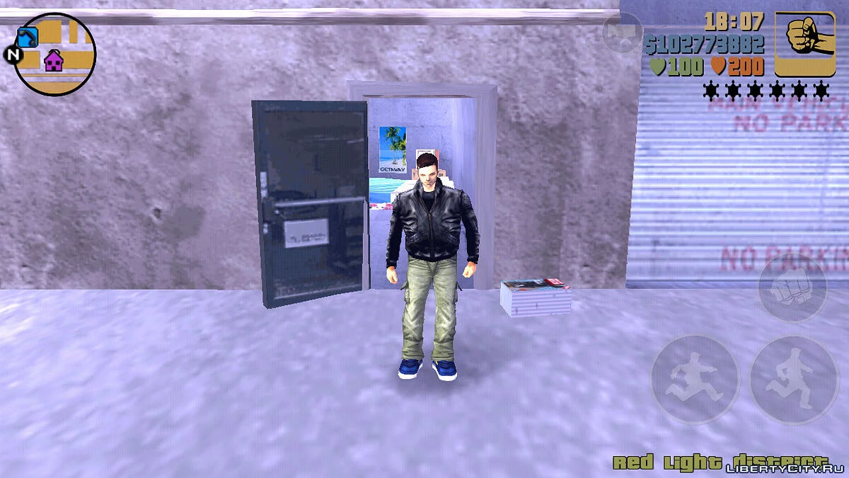 Completed 100% - No deaths and arrests / GTA 3 (iOS, Android)