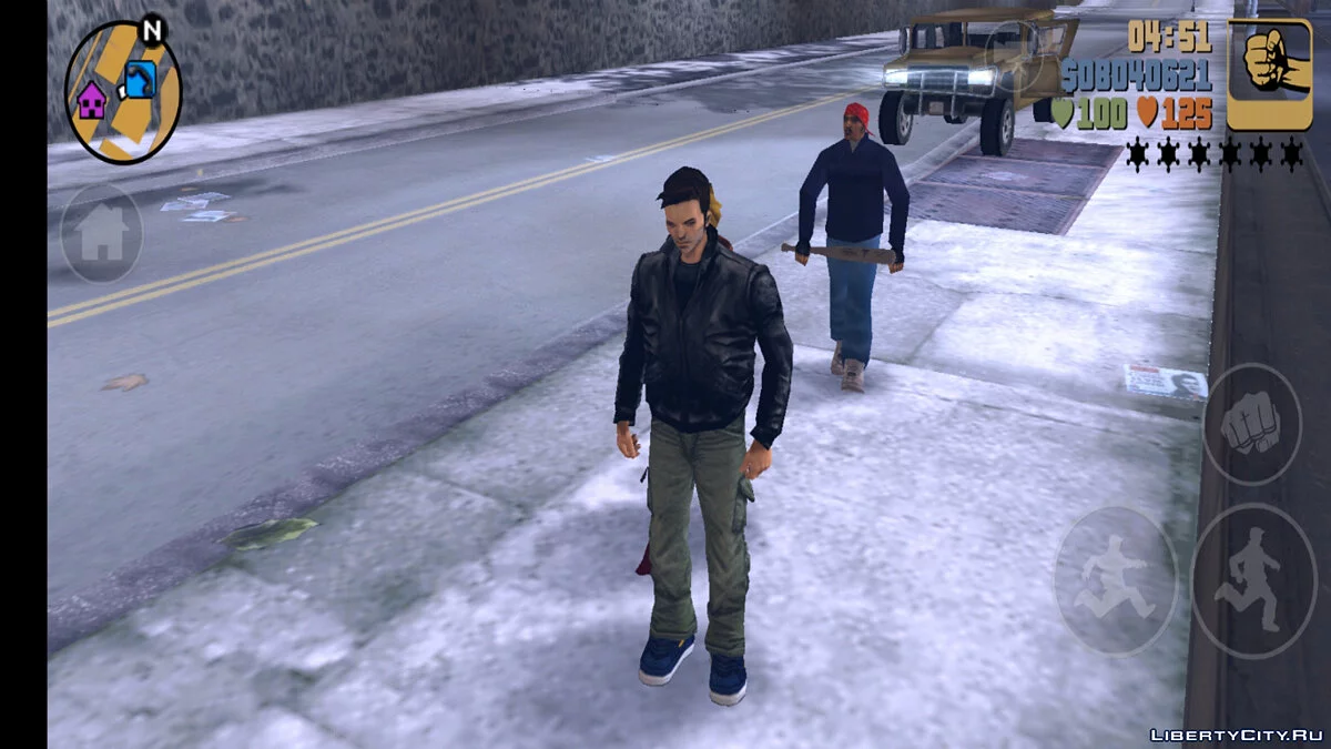 Збереження на 100% + Банди не будуть вас атакувати / GTA 3 (iOS, Android)