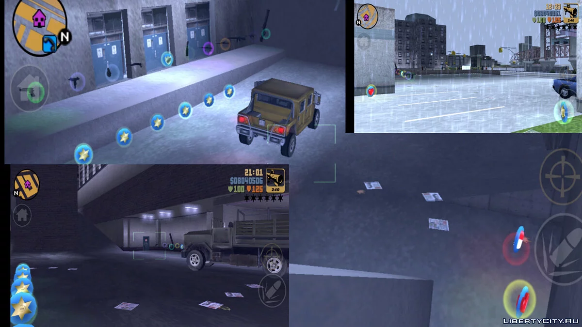 Збереження на 100% + Банди не будуть вас атакувати / GTA 3 (iOS, Android)