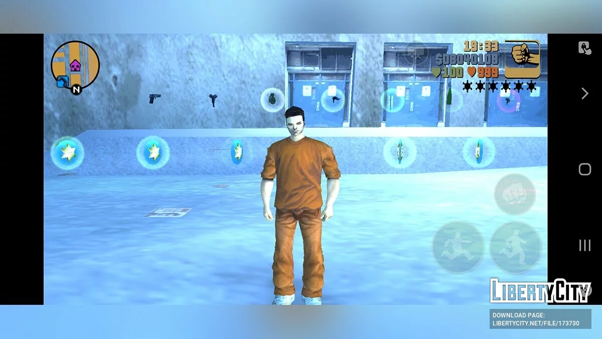 Savegame 100% with Prison Outfit / GTA 3 (iOS, Android)